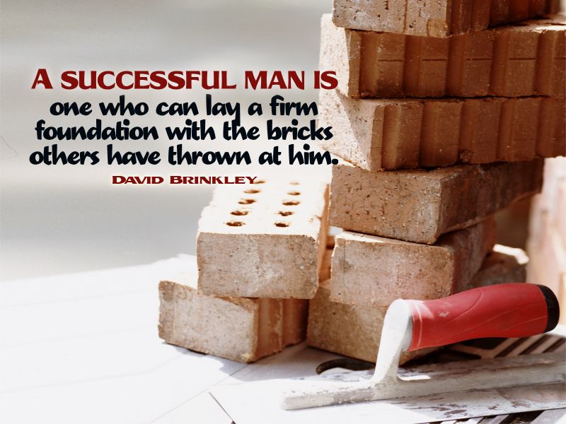 Success builds off of foundations
